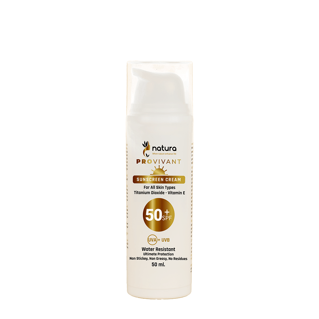 Provivant SunScreen Cream With Vitamin E - Natura - When Nature Enhances Life